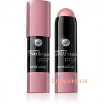 Румяна кремовые карандаш Hypo Allergenic Bell 6,5 г № 1 shining pink (HBF1134)