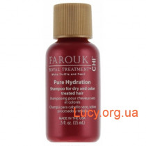 Chi farouk royal treatment pure hydration shampoo глубоко увлажняющий питательный шампунь 15 мл