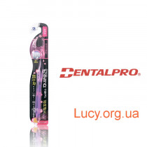 DENTALPRO BLACK Зубная щетка Ultra Slim средняя жесткость