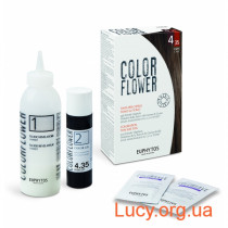 Краска для волос "COLORFLOWER" №4/35 Coffee, 120мл
