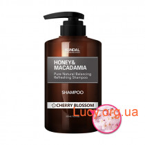 Безсульфатный шампунь для волос &quot;Цветущая вишня&quot; KUNDAL Honey & Macadamia Shampoo Cherry Blossom 500ml