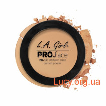  LA Girl - HD PRO Face Matte Powder (SoftHoney) - Компактная матирующая пудра 7 гр
