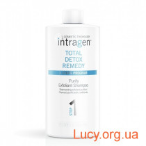 Очищающий шампунь-эксфолиант - Intragen Total Detox Remedy Purify Exfoliant Shampoo, 1000мл