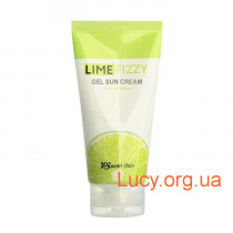 Солнцезащитный крем для лица с экстрактом лайма Secret Skin Lime Fizzy Gel Sun Cream SPF50+ PA+++ 50ml