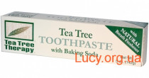 Toothpaste with baking soda and tea tree oil 5oz, 142г