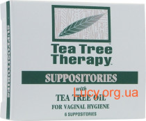 Suppositories - Суппозитории с маслом чайного дерева, 6 шт.