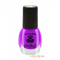 Лак для ногтей Vipera Polka №36 - фиолетовый, 5.5 мл