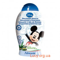 Шампунь-гель для душа экстрактом масла оливы и алоэ-вера Mickey Mouse 250 мл