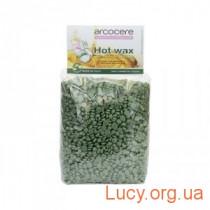 Горячий воск хлорофил в гранулах, Зеленый / Arcocere Hot Wax Green, 1 кг
