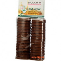 Горячий воск в дисках шоколад в гранулах / Arcocere Hot Wax Chocolate, 1 кг