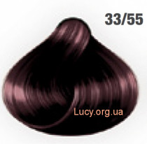 AwesomeСolors краска для волос 60мл 33/55 Темно-коричневый Интенсивный Махагон Интенсивный