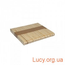 Маленький деревянный шпатель для воска / Шпатель деревяный маленький, 50 шт