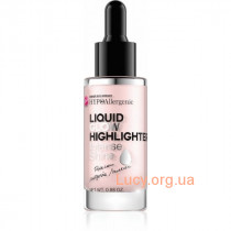 Хайлайтер для лица жидкий Bell Hypo Allergenic Liquid Glow 01 Champagne (HBF1014)