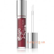 Помада жидкая с глитером Bell Magic Glitter Lips Hypo Allergenic №04 bordeau (HBL1145)