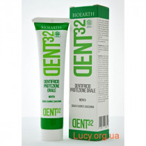 Защитная зубная паста Denti32 с ментолом 75 мл