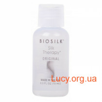 Biosilk silk therapy original жидкий шелк волос — шелковая терапия 15 мл