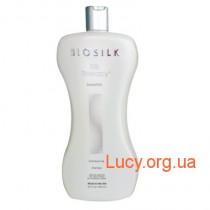 Biosilk silk therapy shampoo шампунь для волос шелковая терапия 1 л