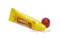 Carmex Кармекс бальзам для губ со вкусом клубники (туба 10г) 1