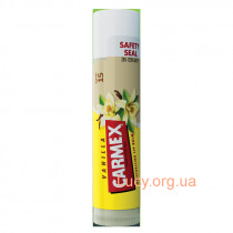 Carmex Кармекс бальзам для губ зі смаком ванілі (стік 4,25г) 1
