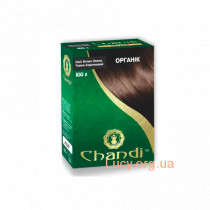 Chandi Фарба для волосся Chandi. Серія Органік. Темно-коричневий, 100г 1