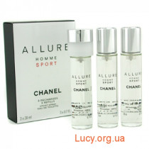 Chanel Allure Homme Sport Туалетна вода (3 * 20 мл)