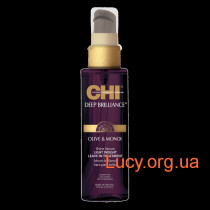 Chi deep brilliance shine serum light weight leave-in treatment несмываемая сыворотка-шелк для волос 170 мл