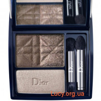 Christian Dior Тени для век 3-цветные компактные №781 Smoky Brown (5.5 г) 1