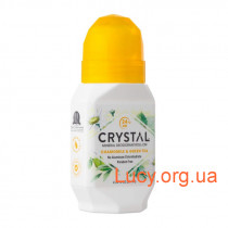 Crystal Натуральный роликовый дезодорант с экстрактами ромашки и зеленого чая ( 66 мл ) 1