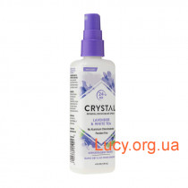 Crystal Натуральный дезодорант-спрей для тела с экстрактами лаванды и белого чая ( 118 мл) 1