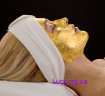 Demax Золотая маска для лица (5 пластин+сыворотка) 2
