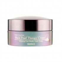 Антивіковий крем-гель для обличчя з екстрактом чорних перлів DEOPROCE Black Pearl Therapy Cream 100g