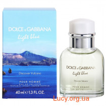Dolce & Gabbana Light Blue Discover Vulcano Туалетная вода 40 мл