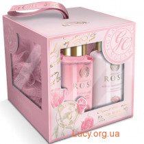 Подарунковий набір для тіла з ароматом троянди - Elegant Cleansing