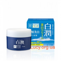 Отбеливающий крем с арбутином HADA LABO Shirojun Medicated Whitening Cream 50g