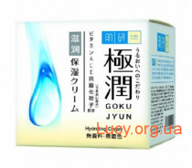 Питательный гиалуроновый крем для лица HADA LABO Gokujyun Hydrating Cream 50g