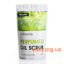 Скраб для тела парфюмированный Hillary Perfumed Oil Scrub Gardenia