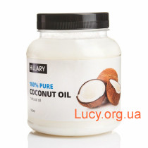 Рафинированное кокосовое масло Hillary Premium Quality Coconut Oil 500мл