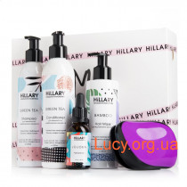 Набор для ухода за жирными и комбинированными волосами Hillary Green Tea Healthy Hair + Jojoba