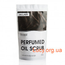 Парфюмований скраб для обличчя і тіла Hillary Royal Perfumed Oil Scrub, 200 г