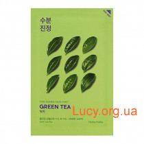 Тканевая маска с зеленым чаем Holika Holika Pure Essence Mask Sheet-Greentea  - 20010100