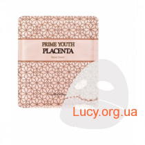 Омолаживающая маска с плацентой - Holika Holika Prime Youth Placenta Mask Sheet - 20013262