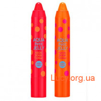 Автоматический тинт для губ  с люминисцентным сиянием при УФ  Holika Holika Aqua Petit Jelly Neon Tintbar #01 Neon Cherry