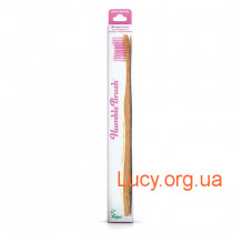 Зубная щетка Humble Brush (средней жесткости, розовая)