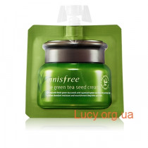 Крем для лица с маслом семян зеленого чая - Innisfree The Green Tea Seed Cream 5ml - 111771294