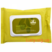 Очищающие салфетки - Innisfree Olive Real Cleansing Tissue (30 sheets) - 111771945