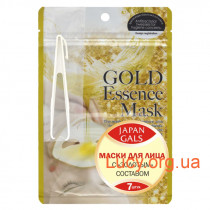 Japan Gals Маска с «золотым» составом Essence Mask 7 шт