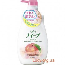 Мыло для тела жидкое для всех типов кожи с экстрактом листьев персикового дерева (580 мл)