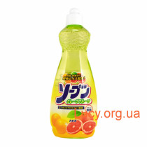 Жидкость для мытья посуды овощей и фруктов Kaneyo грейпфрут 600 мл