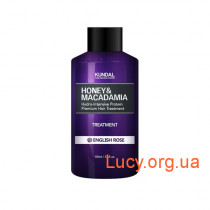 Маска-Кондиционер для волос &quot;Английская роза&quot; KUNDAL Honey & Macadamia Treatment English Rose 100ml