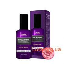 Масло-Сыворотка для волос &quot;Английская роза&quot; KUNDAL Macadamia Ultra Serum English Rose 100ml